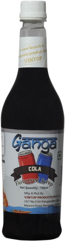 Ganga Cola Flavoured Syrup 750ml