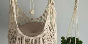 Wall Mounted Cat Hammock Macrame