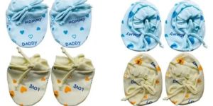 Newborn Baby Mitten Booties Set