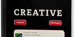 Counter Book , Hardcover Notebook in Many Sizes for School or Office