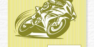 Single Colour Print Soft Cover Notebook for School Work