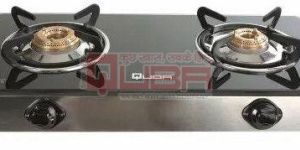 Quba S2 Mini Compact Stainless Steel 2 Burner Gas Stove