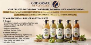 Aloevera Juice Third Party Manufacturing Services