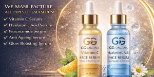Glowing Skin Face Serum Third Party Manufacturing Services