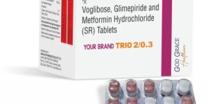 Voglibose Glimepiride Metformin Hydrochloride Tablets
