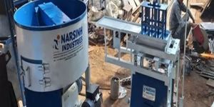 Manual Fly Ash Bricks Making Machines with Pan Mixer