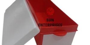 Red Plastic Medicine Box