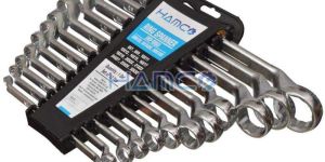 Shallow Offset Ring Spanner 12 Pcs Set