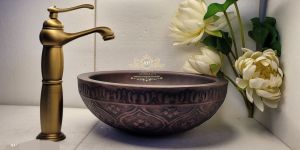 Copper Wash Basin Double Wall