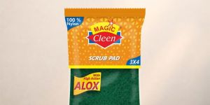 3x4 magiccleen alox green scrub pad