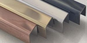 Stainless Steel PVD Coated U Profiles