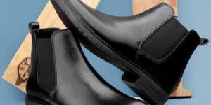 Synthetic Leather Mens Boot