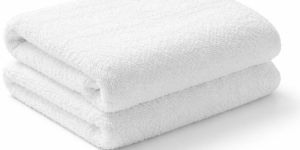 White Hotel Face Towel