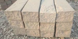 Rough Teakwood Sandstone Block