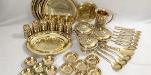 Brass Dinner Set