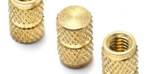 Brass Diamond Knurling Insert