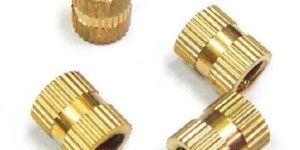 Straight Knurl Brass Insert