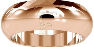 Unique Classic Style Plain Band Engagement Ring for Women in 14kt Kt