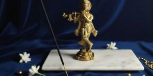 Marble Lotus Incense Holder