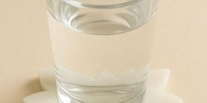 Marble Lotus Shape Coaster Set