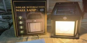 Solar Interaction Wall Lamp