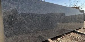 High Quality Steel Grey Granite Slab
