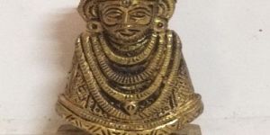 360gm Brass Khatu Shyam Ji Statue