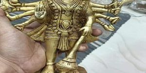 Brass Panchmukhi Hanuman Ji Statue