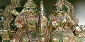 Brass Sita RAM Statue