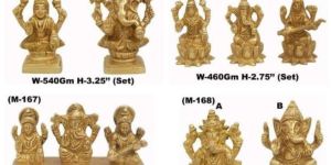 Indian Brass Religious God Idol
