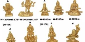 Solid Brass Hindu God Decorative Statue