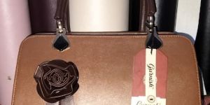 Brown Classic Ladies Hand Bag