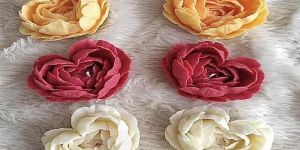 Soy Wax Heart Flower Scented Candle