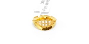 9KT New Design Gold Solitaire Ring Stone