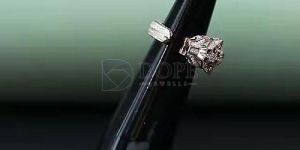 Mens Trending Iced Out Cocktail Hip Hop Diamond Ring