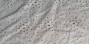 White Cotton Hakoba Dyeable Fabric