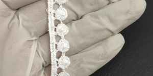 White Craft Polyester GPO Lace Trim