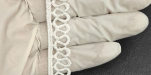 White Fancy Polyester GPO Lace Border