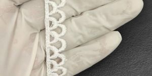 White Lightweight Polyester Gpo Lace