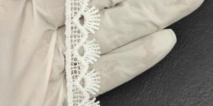 White Polyester GPO Lace Border