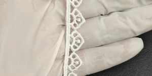 White Saree Border Polyester Gpo Lace