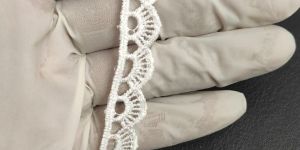 White Scalloped Edge Gpo Lace