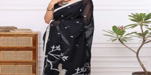 Pure Cotton Mulmul Saree