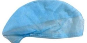 Blue Non Woven Surgical Cap