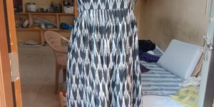 Casual Printed Ladies Frock