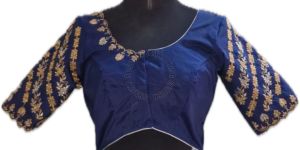 COTTON EMBROIDERED BLOUSE