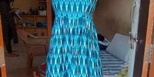 Rayon Printed Ladies Frock