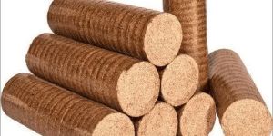90mm Sawdust Biomass Briquette