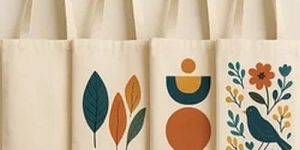 Cotton Printed Tote Bag