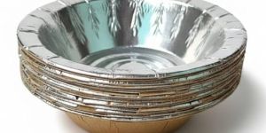 7 Inch Round Silver Paper Dona